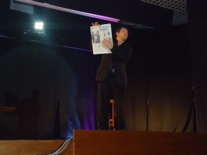 Alain performance al WEMM 2011 serata di gala del congresso magico partenopeo