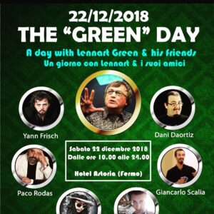 Alain cast Green day spettacolo di micromagia e conferenza a Fermo