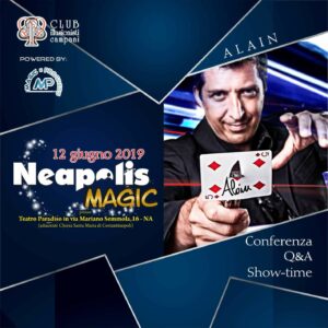 Conferenza e spettacolo di Gala al Neapolis magic (Napoli)