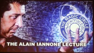 lecture at the London Magic Circle